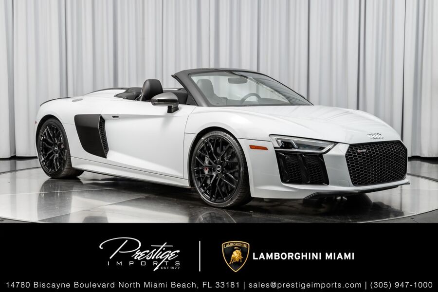 2018 Audi R8 Spyder V10 plus North Miami FL 2018 Audi R8 Spyder V10 plus North Miami FL