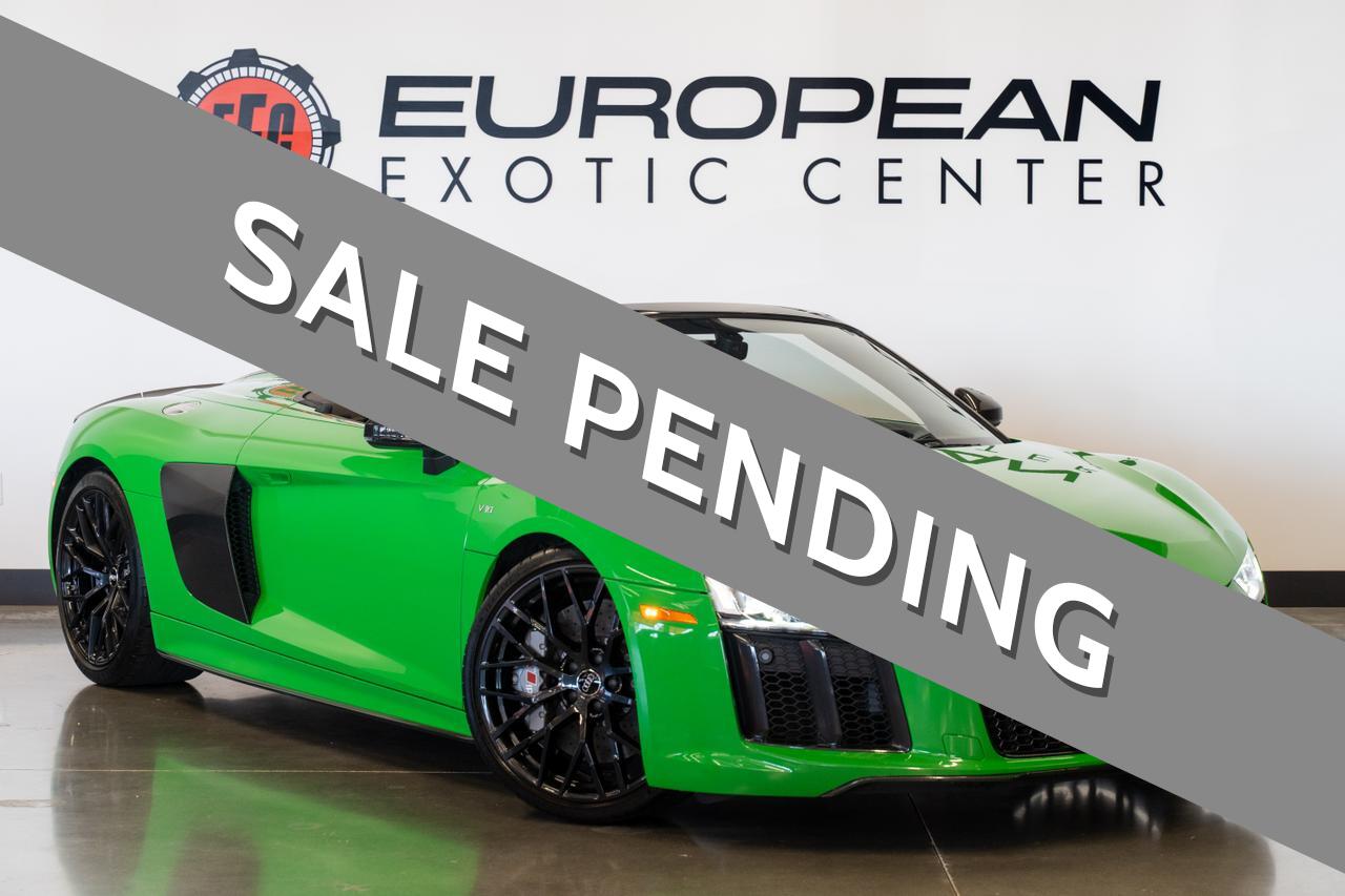 2018 Audi R8 Spyder V10 plus