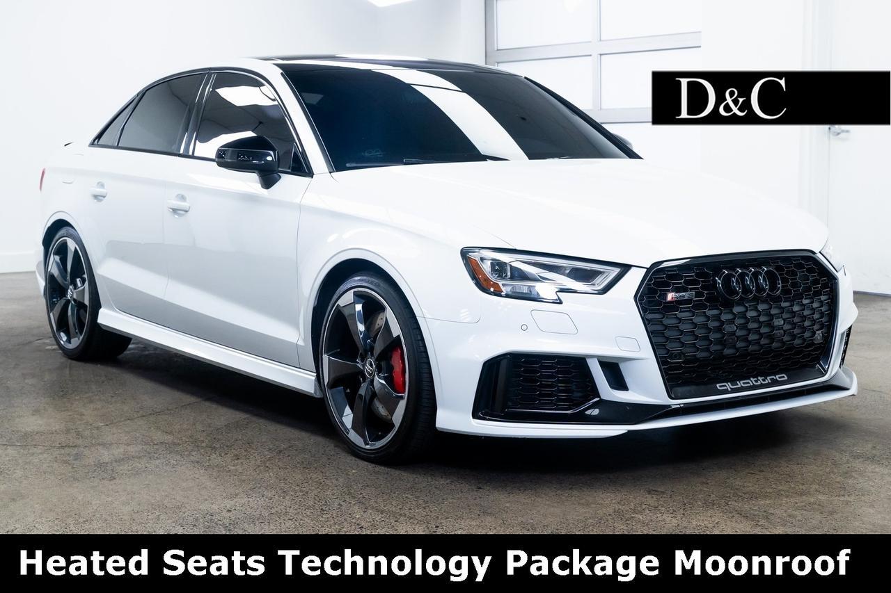 2018 Audi RS 3 2.5T Heated Seats Technology Package Moonroof Portland OR