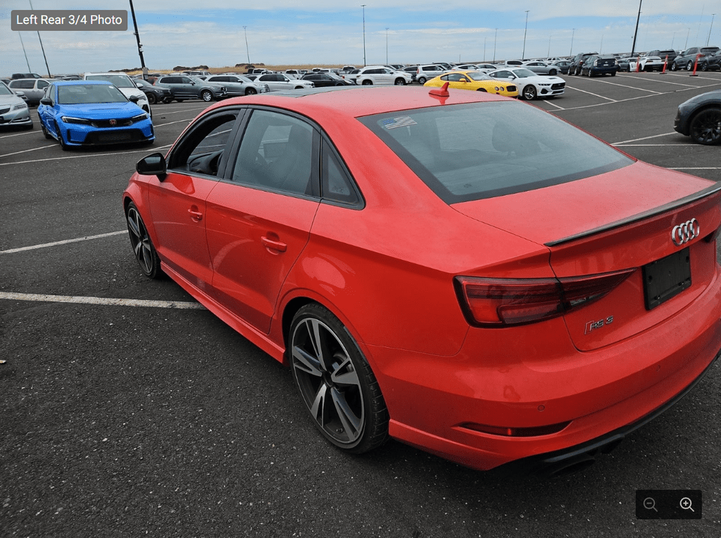 2018 Audi RS 3 2.5T