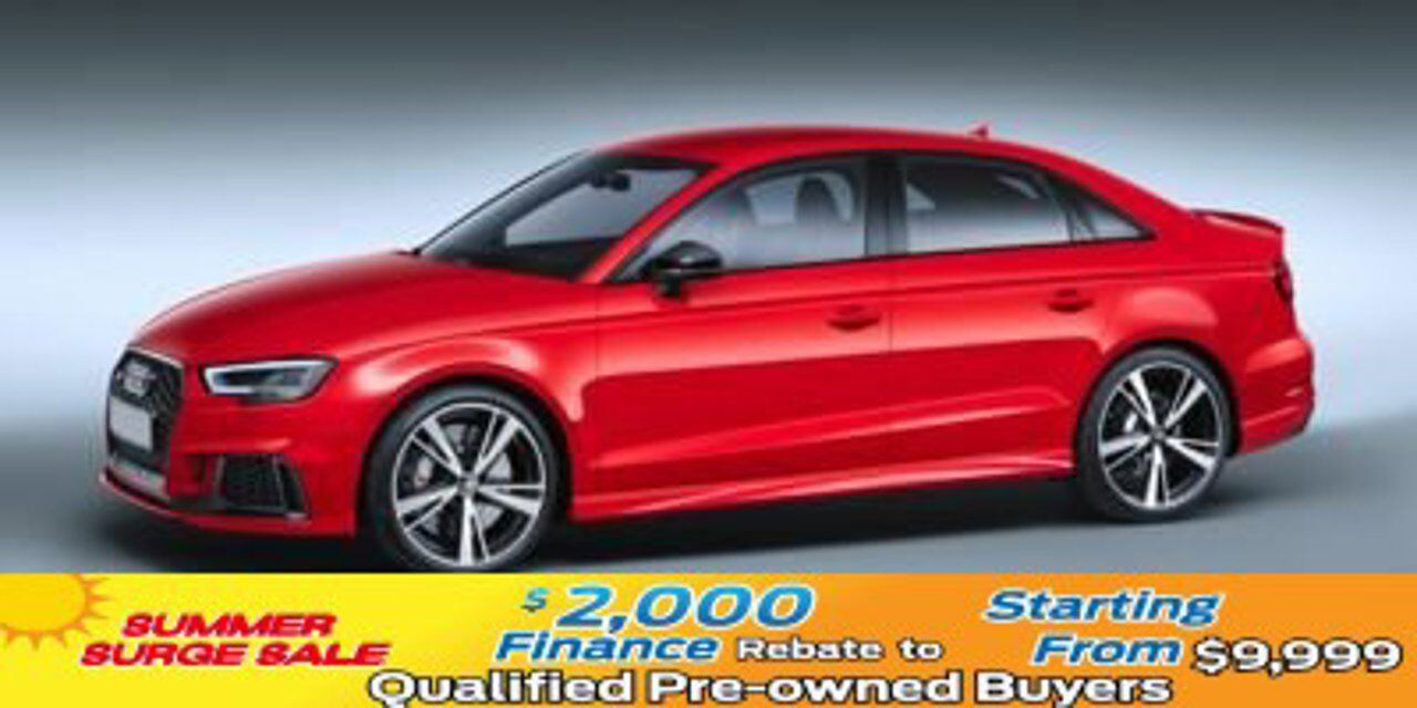2018 Audi RS 3 Sedan 4DR SDN 2.5T QUAT