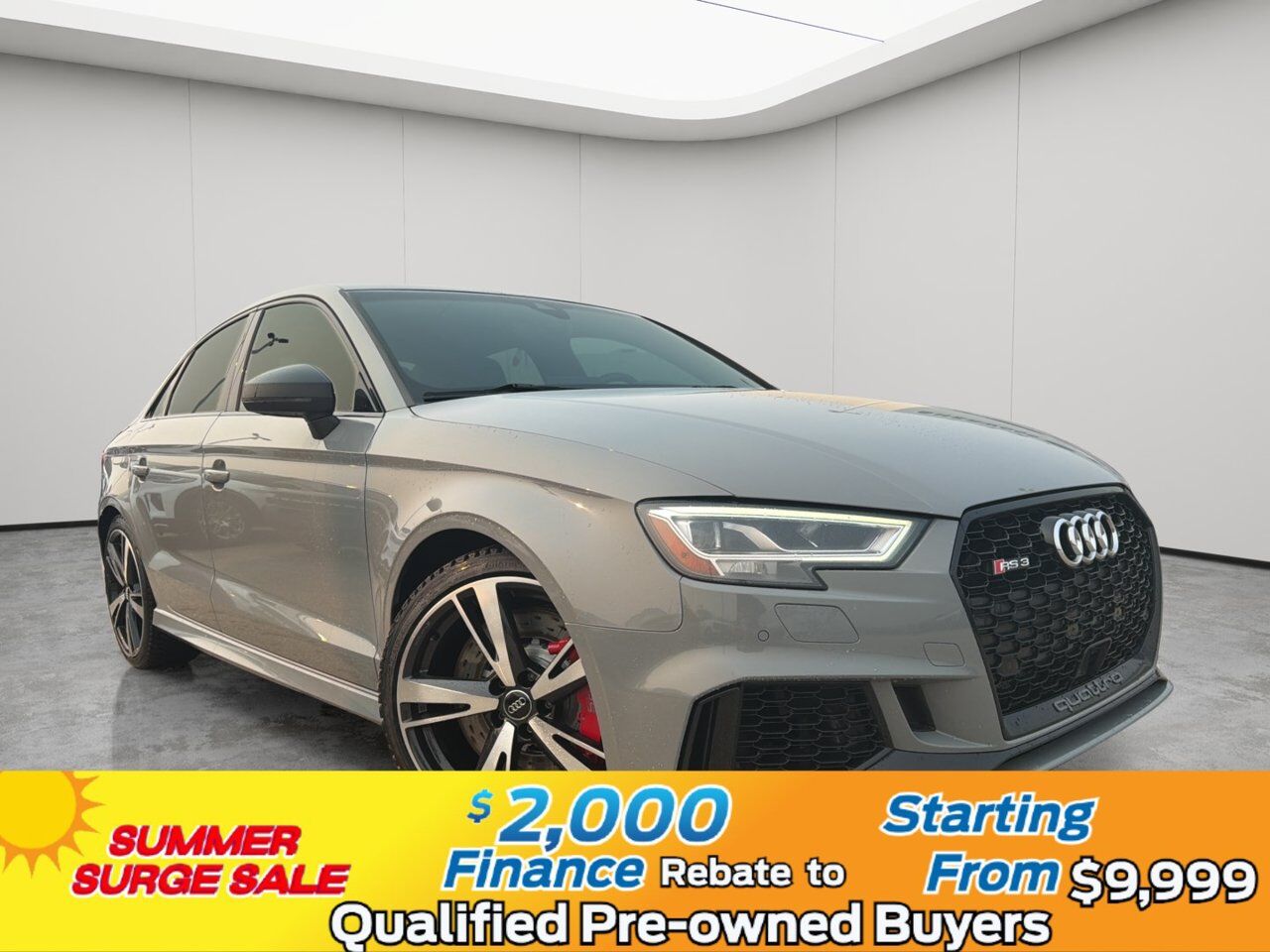 2018 Audi RS 3 Sedan 4DR SDN 2.5T QUAT