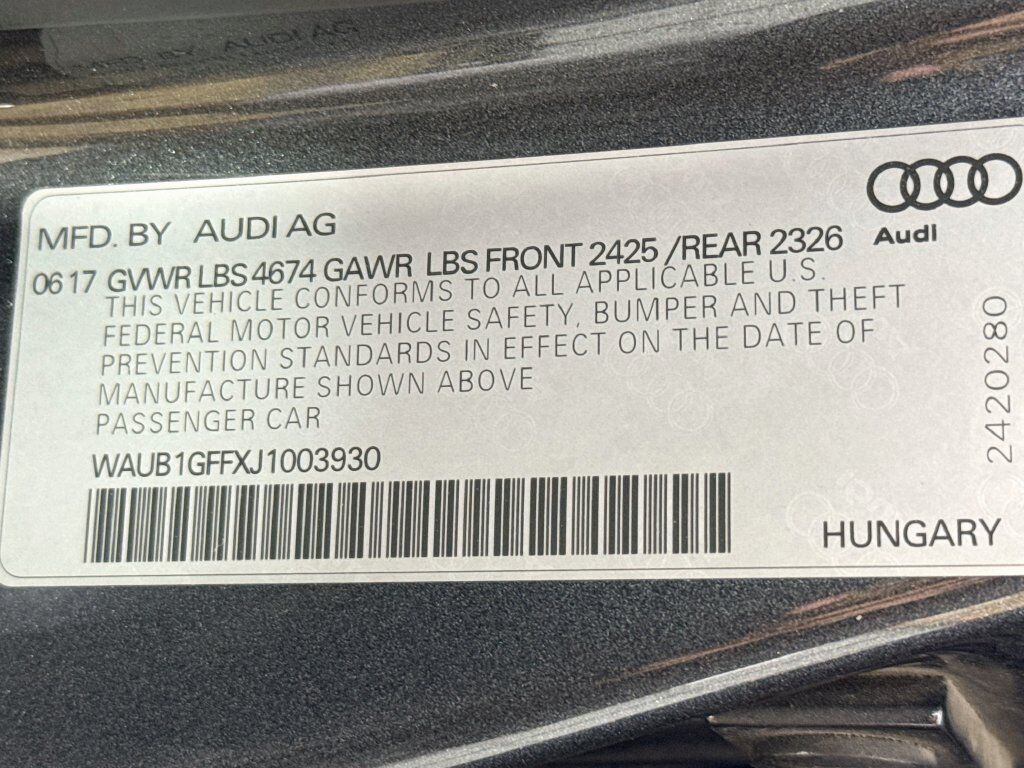 2018 Audi S3 2.0T Premium Plus Willowbrook IL
