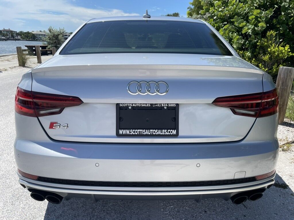2018 Audi S4 PRESTIGE~EXCELLENT CONDITION~ACCIDENT AVOIDANCE SYSTEMS~ACTIVE SUSPENSION~AIDI SIDE ASSIST~CAMERA SYSTEM~DRIVER ASSISTANCE PACKAGE~LIGHTHING PACKAGE~NAVIGATION PACKAGE~PREMIUM LEATHER SEATS/SOUND SYSTEMS~S SPORT PACKAGE Sarasota FL