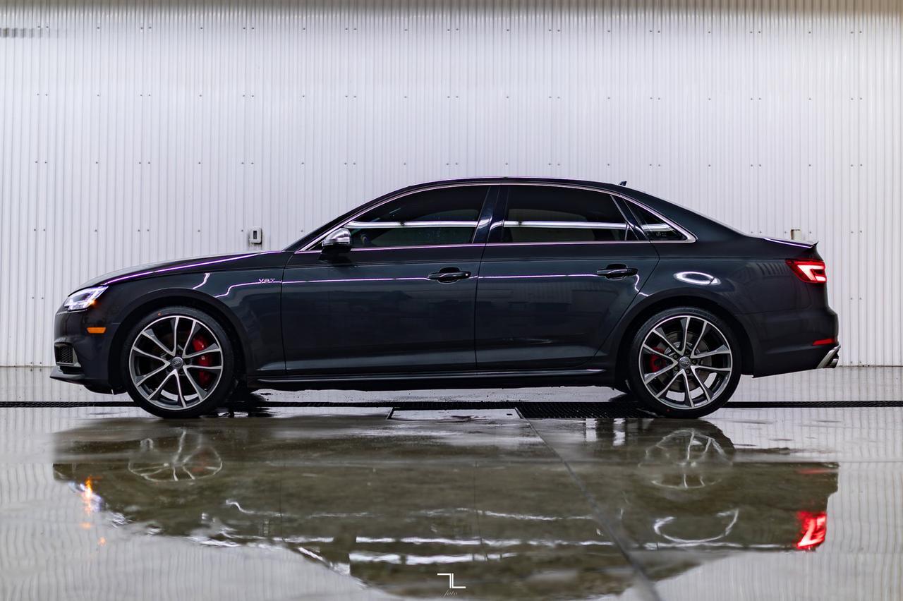 2018 Audi S4 Quattro Technik Leather Roof Nav BCam Red Deer AB