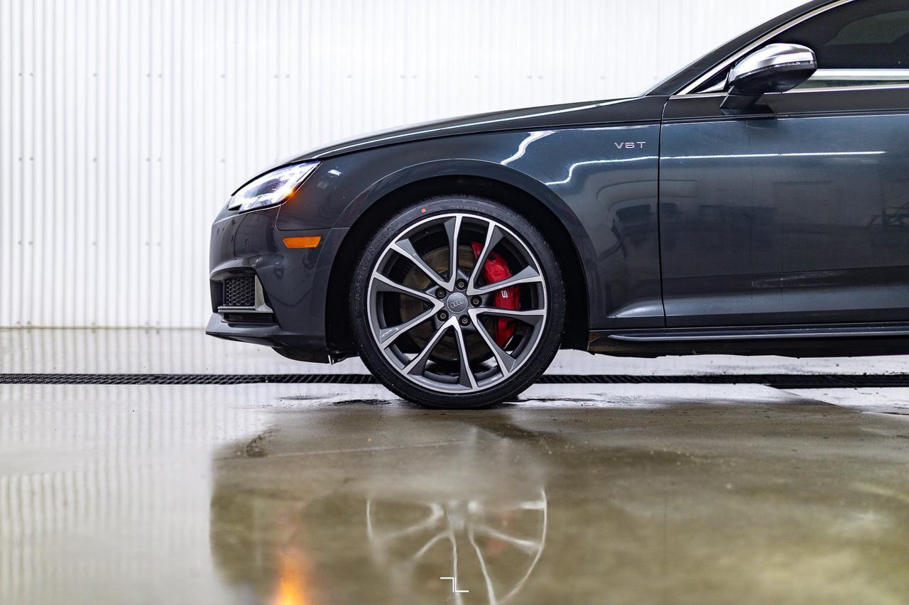 2018 Audi S4 Quattro Technik Leather Roof Nav BCam Red Deer AB