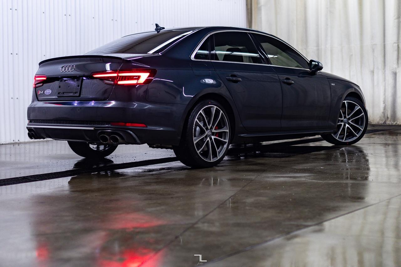 2018 Audi S4 Quattro Technik Leather Roof Nav BCam Red Deer AB