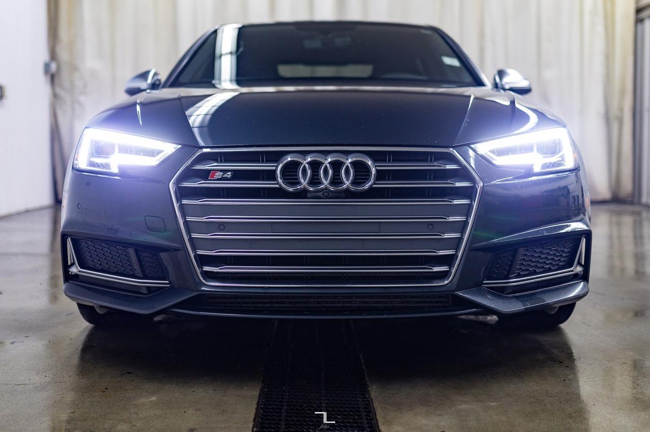 2018 Audi S4 Quattro Technik Leather Roof Nav BCam Red Deer AB