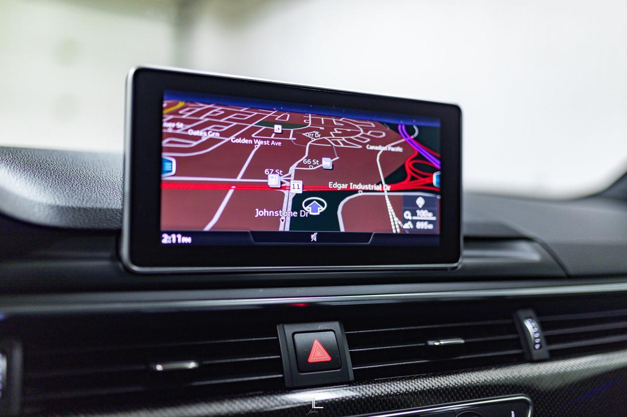 2018 Audi S4 Quattro Technik Leather Roof Nav BCam Red Deer AB