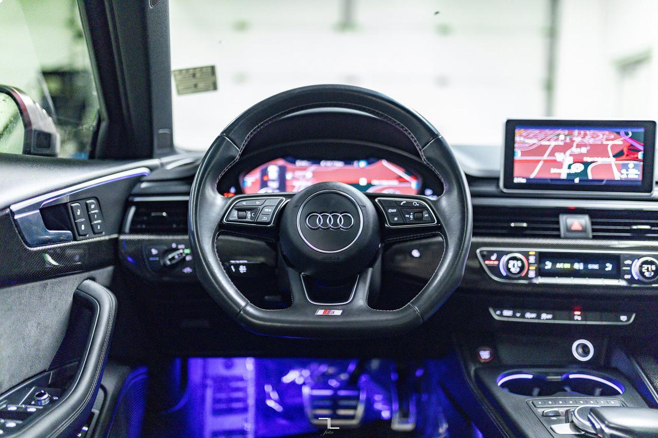 2018 Audi S4 Quattro Technik Leather Roof Nav BCam Red Deer AB