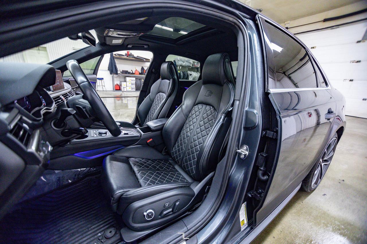 2018 Audi S4 Quattro Technik Leather Roof Nav BCam Red Deer AB