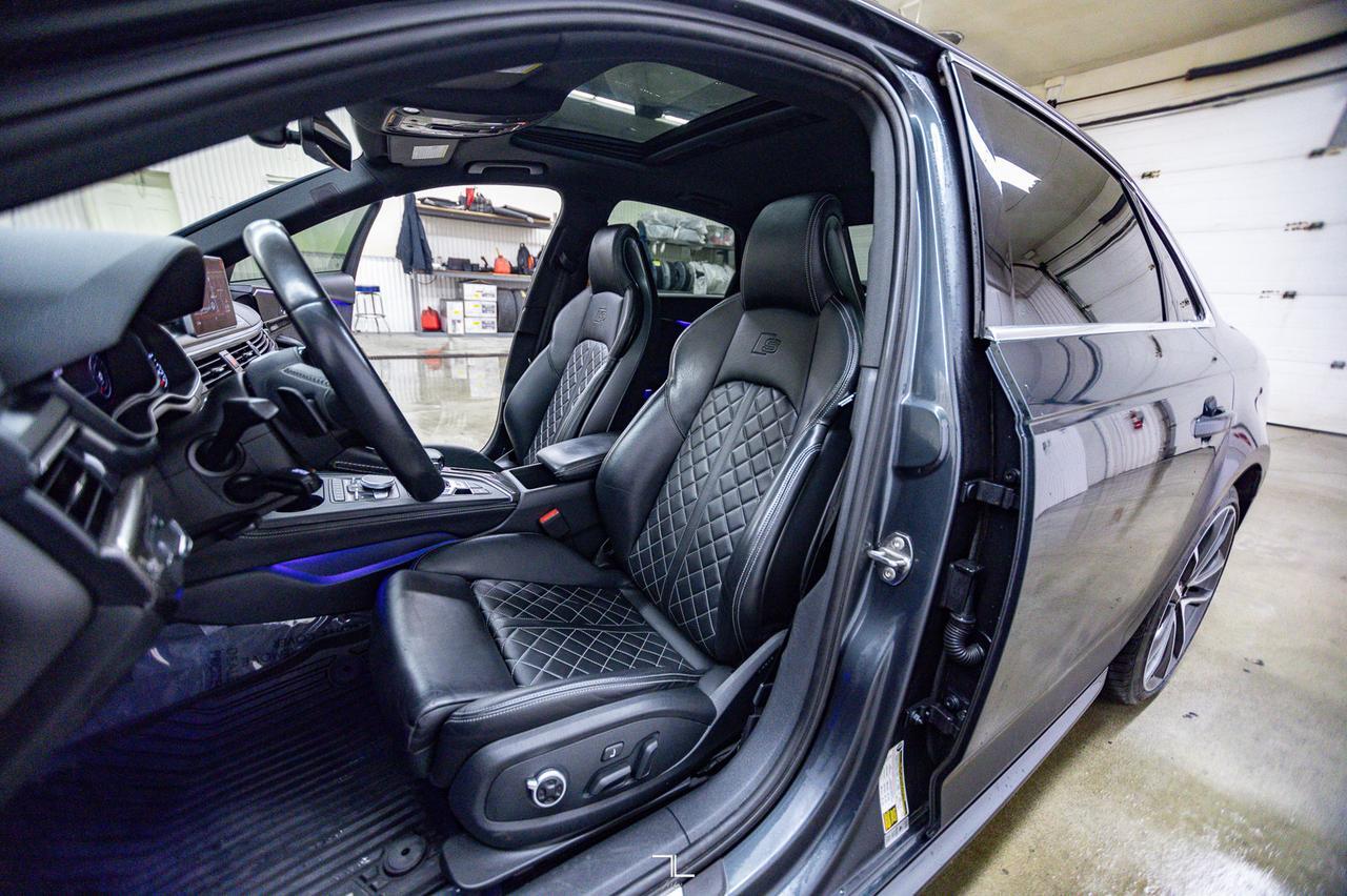 2018 Audi S4 Quattro Technik Leather Roof Nav BCam Red Deer AB