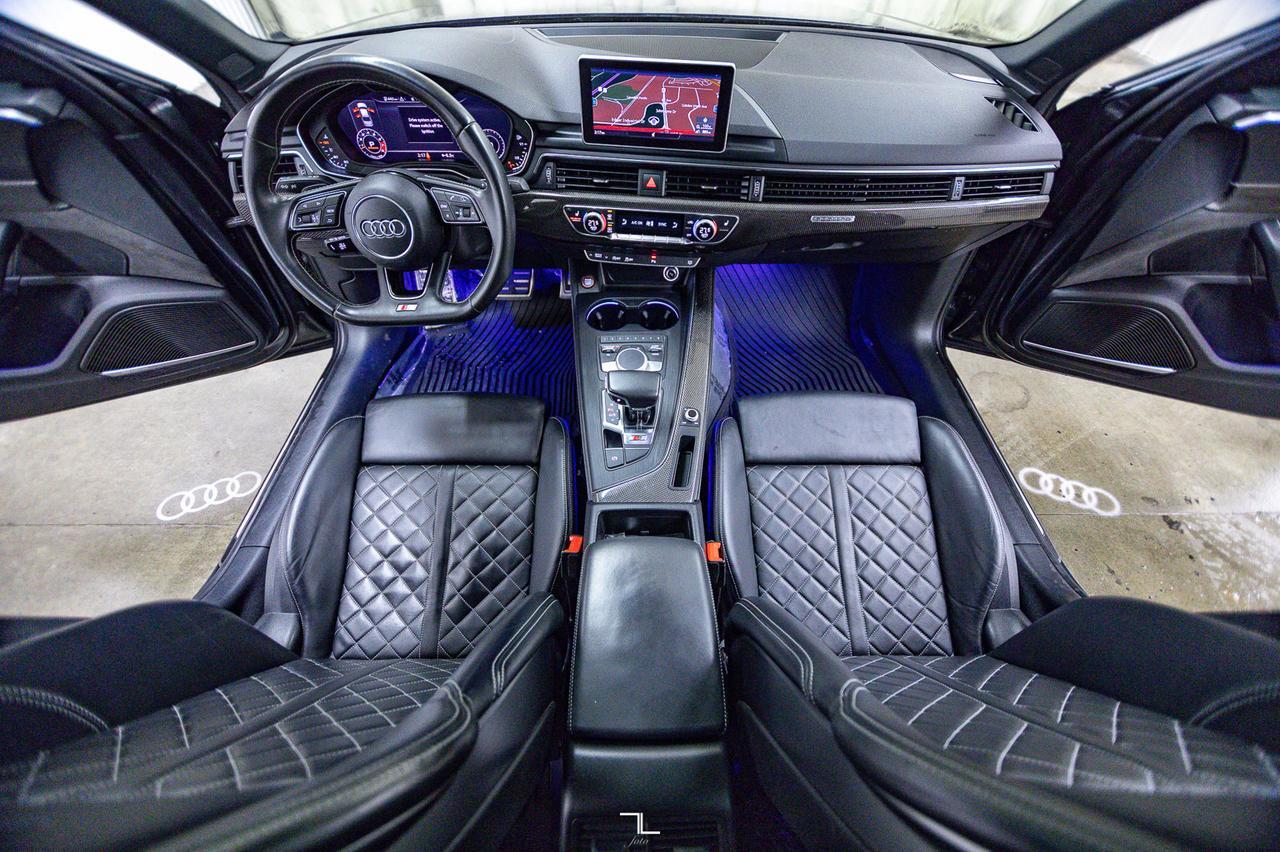 2018 Audi S4 Quattro Technik Leather Roof Nav BCam Red Deer AB