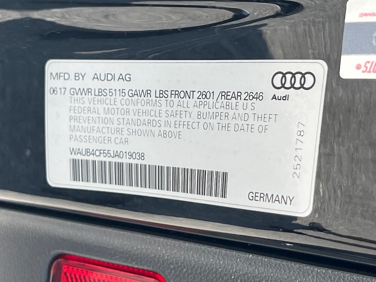 2018 Audi S5 3.0T Premium Plus Hagerstown MD