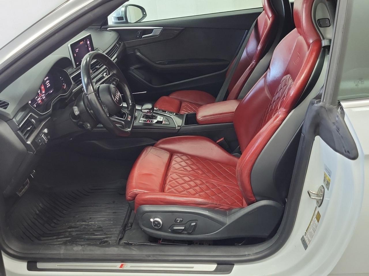 2018 Audi S5 Cabriolet Technik | QUATTRO | HUD | AUDISPORT® 18"WHEELS | MASSAGESEATS | REDLEATHER | MEMORY&POWERSEATS Toronto ON