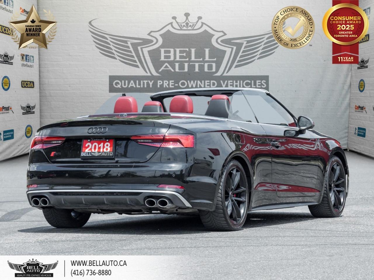 2018 Audi S5 Cabriolet Technik | REDLEATHER | 360CAM | BANG&OLUFSEN | HUD | MASSAGESEAT | NOACCIDENT Toronto ON