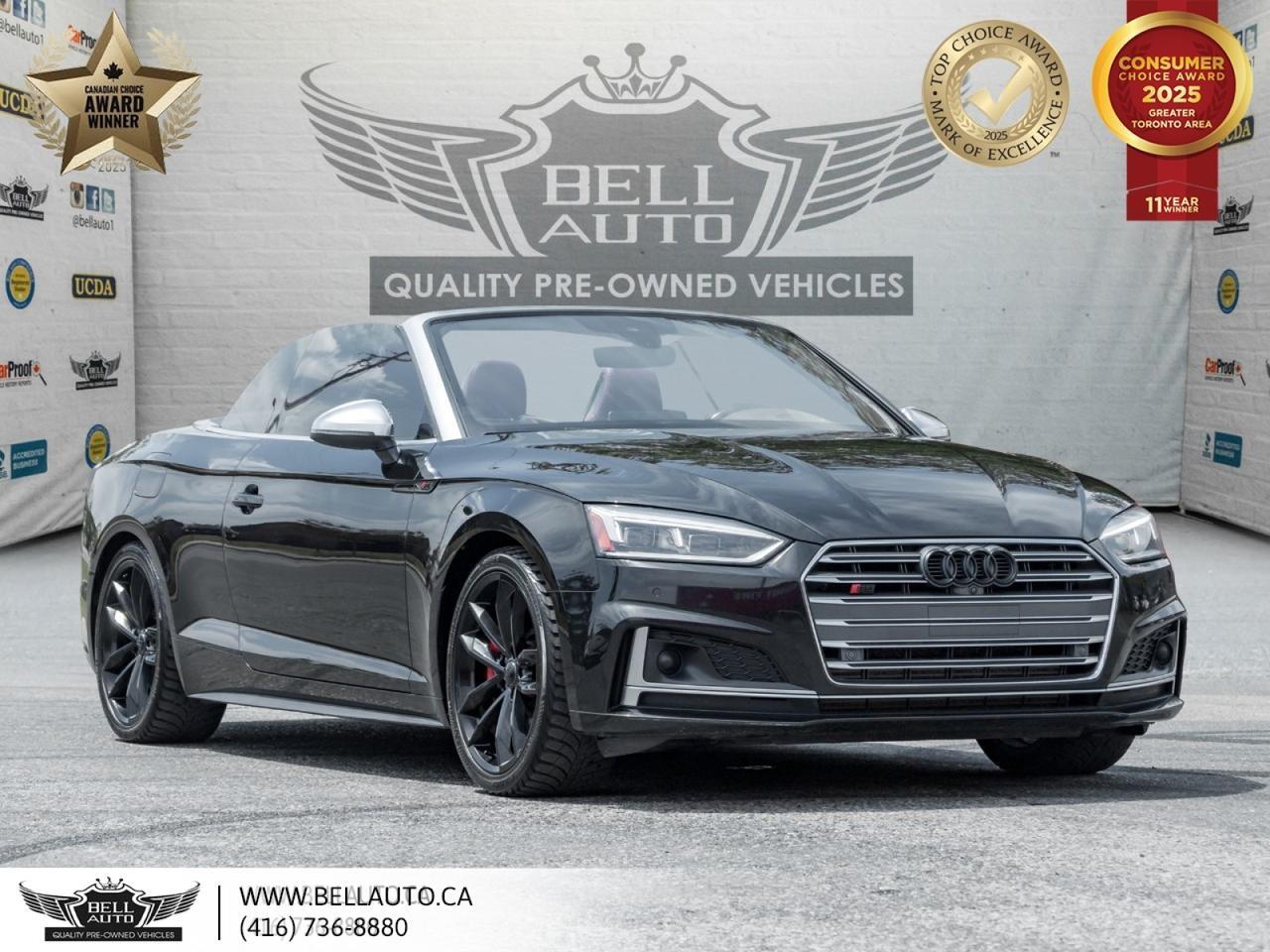 2018 Audi S5 Cabriolet Technik | REDLEATHER | 360CAM | BANG&OLUFSEN | HUD | MASSAGESEAT | NOACCIDENT Toronto ON