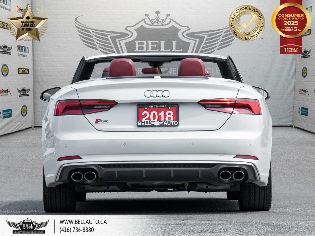 2018 Audi S5 Cabriolet Technik | REDLEATHER | HUD | NAVI | BACKUPCAM | DUALSHIFT | MASSAGESEATS Toronto ON