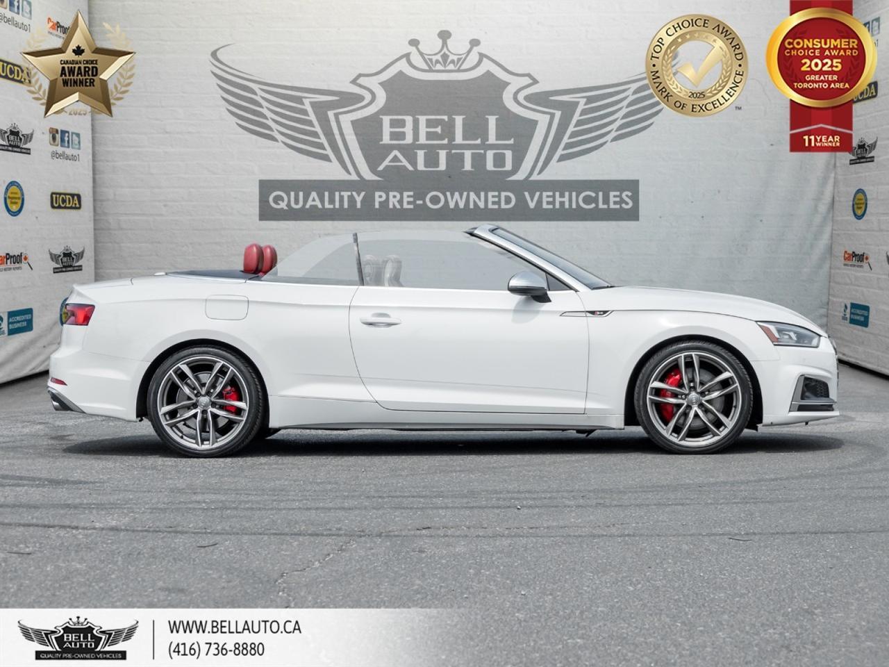 2018 Audi S5 Cabriolet Technik | REDLEATHER | HUD | NAVI | BACKUPCAM | DUALSHIFT | MASSAGESEATS Toronto ON