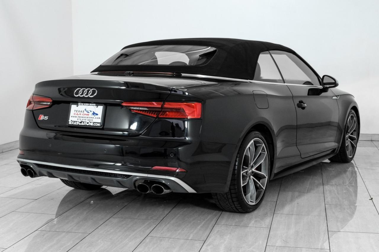 2018 Audi S5 Convertible PREMIUM PLUS QUATTRO BLIND SPOT NAVIGATION LEATHER HEATED SEATS Carrollton TX