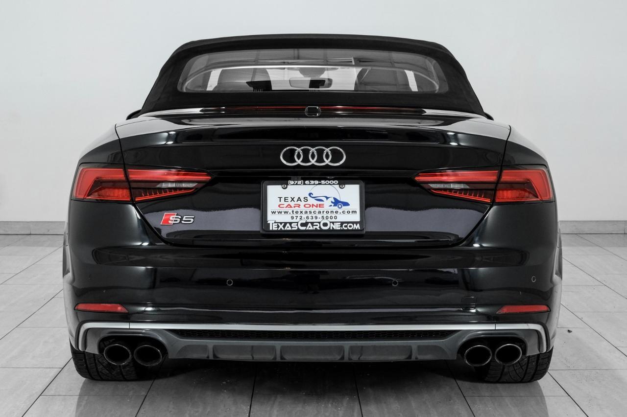 2018 Audi S5 Convertible PREMIUM PLUS QUATTRO BLIND SPOT NAVIGATION LEATHER HEATED SEATS Carrollton TX