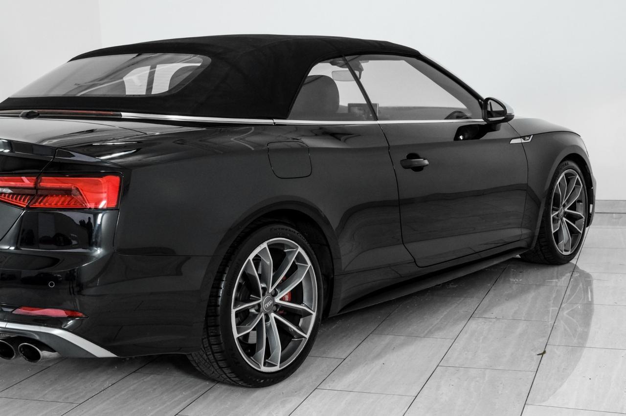 2018 Audi S5 Convertible PREMIUM PLUS QUATTRO BLIND SPOT NAVIGATION LEATHER HEATED SEATS Carrollton TX