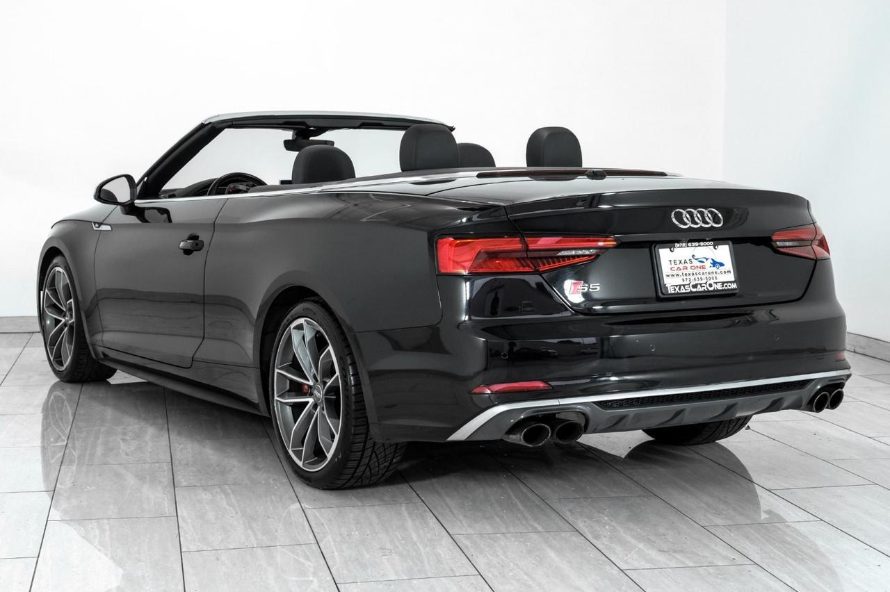 2018 Audi S5 Convertible PREMIUM PLUS QUATTRO BLIND SPOT NAVIGATION LEATHER HEATED SEATS Carrollton TX