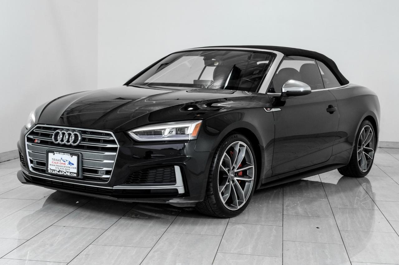 2018 Audi S5 Convertible PREMIUM PLUS QUATTRO BLIND SPOT NAVIGATION LEATHER HEATED SEATS Carrollton TX