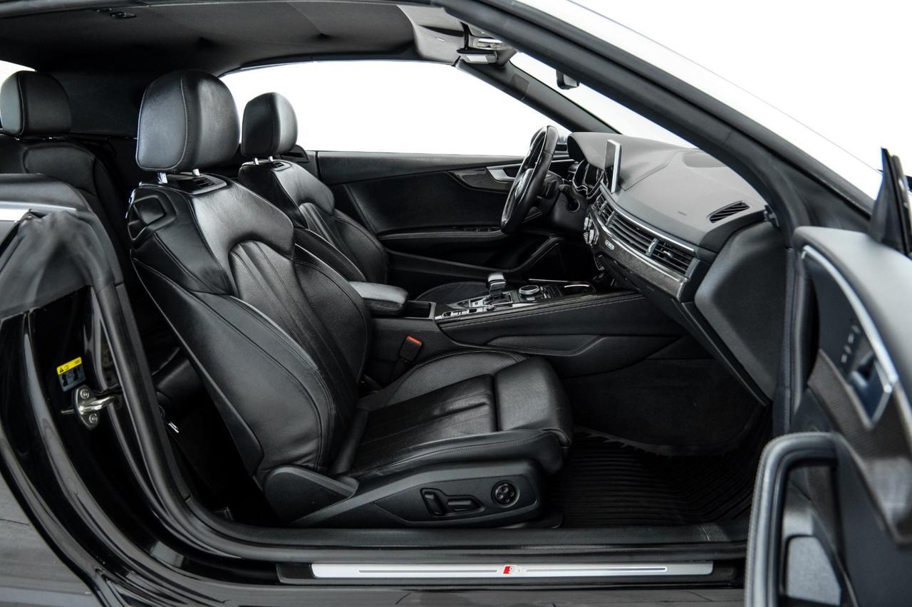 2018 Audi S5 Convertible PREMIUM PLUS QUATTRO BLIND SPOT NAVIGATION LEATHER HEATED SEATS Carrollton TX