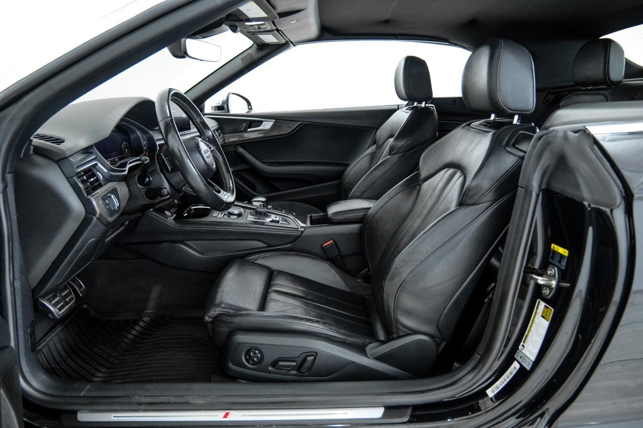 2018 Audi S5 Convertible PREMIUM PLUS QUATTRO BLIND SPOT NAVIGATION LEATHER HEATED SEATS Carrollton TX
