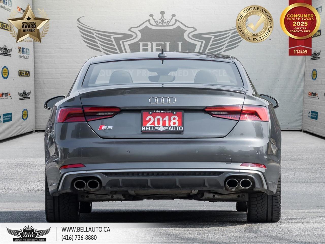 2018 Audi S5 Coupe Technik 3.0 TFSI | PRESTIGE | SUNROOF | MASSAGESEATS | FINENAPPALEATHER | NOACCIDENT Toronto ON