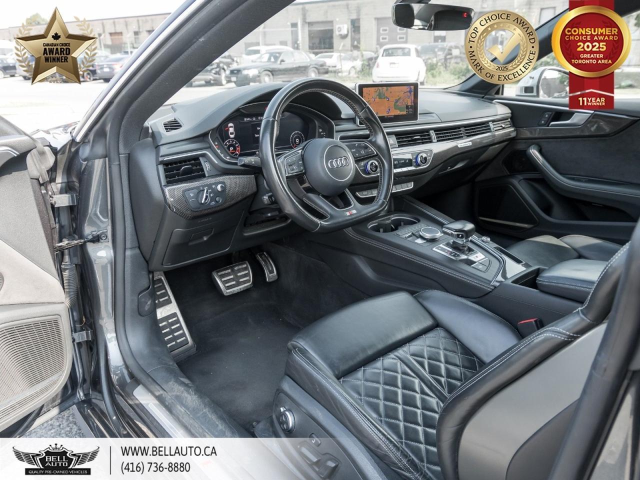 2018 Audi S5 Coupe Technik 3.0 TFSI | PRESTIGE | SUNROOF | MASSAGESEATS | FINENAPPALEATHER | NOACCIDENT Toronto ON