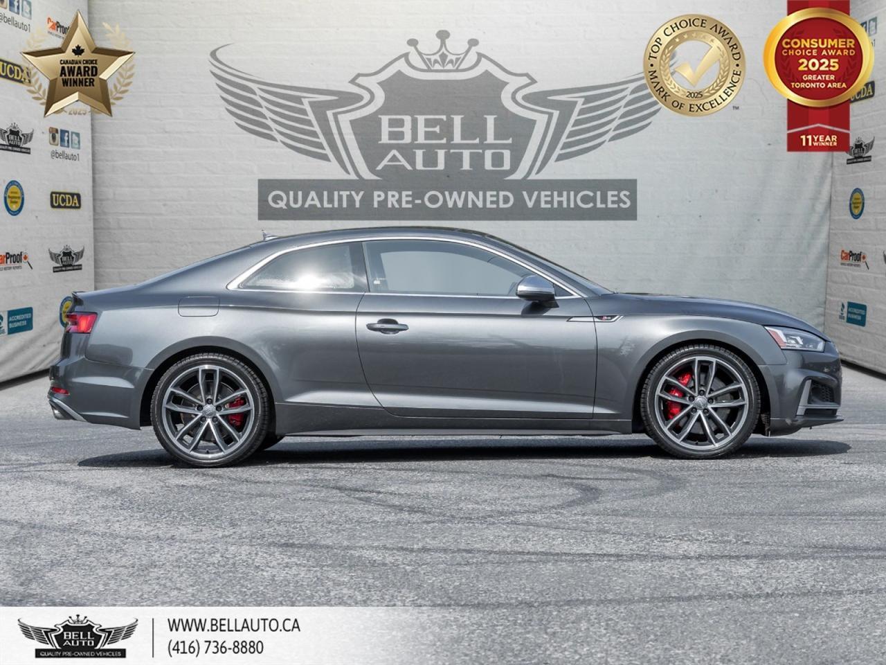 2018 Audi S5 Coupe Technik 3.0 TFSI | PRESTIGE | SUNROOF | MASSAGESEATS | FINENAPPALEATHER | NOACCIDENT Toronto ON