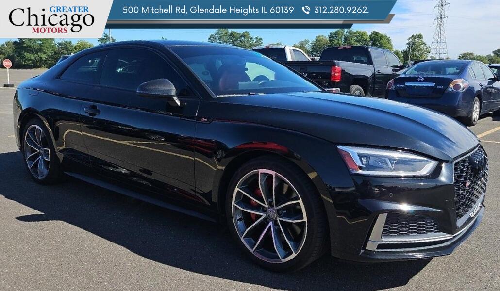 2018_Audi_S5 Prestige~ Diffuser~ Intake!_Dynamic Steering~ Carbon Mirror Caps_ St. Charles  IL