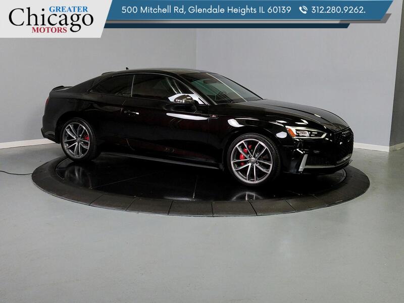 2018_Audi_S5 Prestige~ Diffuser~ Intake!_Dynamic Steering~ Carbon Mirror Caps_ St. Charles  IL 2018_Audi_S5 Prestige~ Diffuser~ Intake!_Dynamic Steering~ Carbon Mirror Caps_ St. Charles  IL