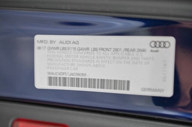 2018 Audi S5 Quattro Prestige 4dr Sportback Chicago IL