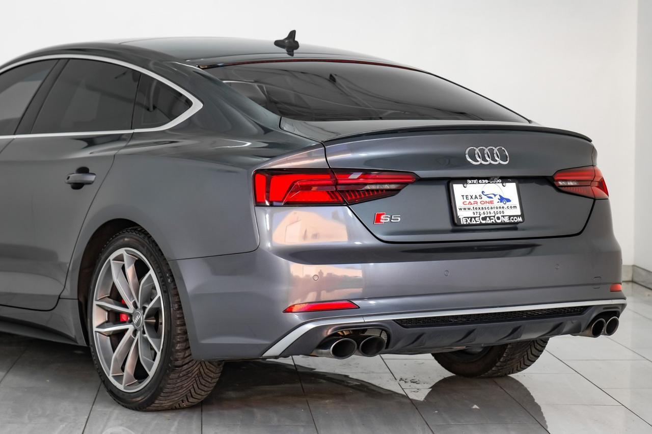 2018 Audi S5 Sportback PRESTIGE QUATTRO BLIND SPOT NAVIGATION SUNROOF LEATHER HEATED SEATS REAR CAMERA Carrollton TX