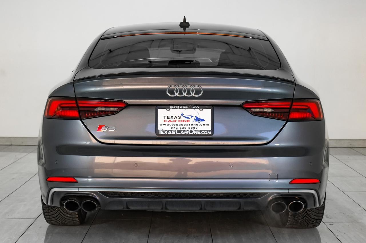 2018 Audi S5 Sportback PRESTIGE QUATTRO BLIND SPOT NAVIGATION SUNROOF LEATHER HEATED SEATS REAR CAMERA Carrollton TX