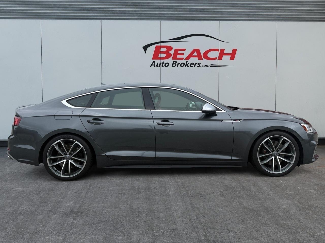2018 Audi S5 Sportback Premium Plus, HEATED SEATS, SUNROOF, UNIVERSAL GARAGE DOOR OPENER, POWER LIFTGATE, BANG & OLUFSEN SPEAKERS, BLUETOOTH, BACKUP CAMERA, POWER MIRRORS, COME AND TEST DRIVE TODAY! Norfolk VA