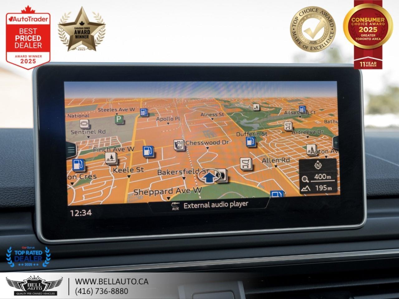 2018 Audi S5 Sportback Progressiv S-LINE SUNROOF MSGSEATS B.CAM FINENAPLTHR NOACCIDENT Toronto ON