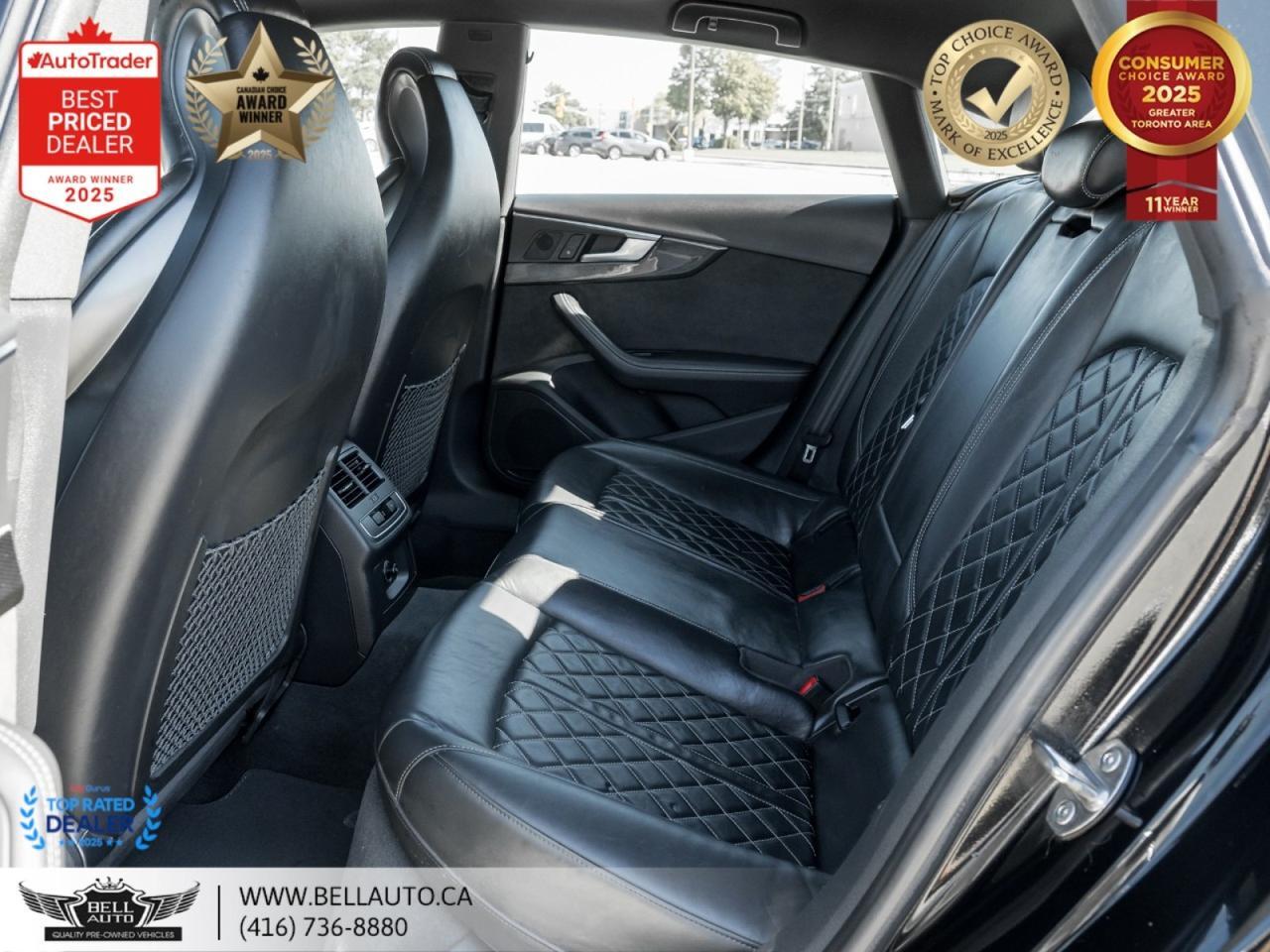 2018 Audi S5 Sportback Progressiv S-LINE SUNROOF MSGSEATS B.CAM FINENAPLTHR NOACCIDENT Toronto ON