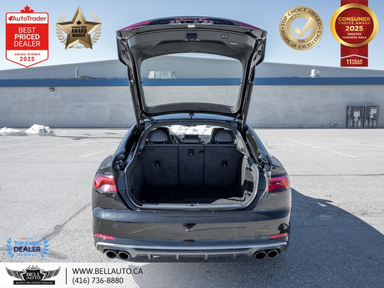 2018 Audi S5 Sportback Progressiv S-LINE SUNROOF MSGSEATS B.CAM FINENAPLTHR NOACCIDENT Toronto ON