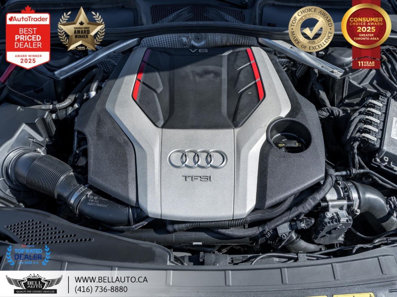 2018 Audi S5 Sportback Progressiv S-LINE SUNROOF MSGSEATS B.CAM FINENAPLTHR NOACCIDENT Toronto ON