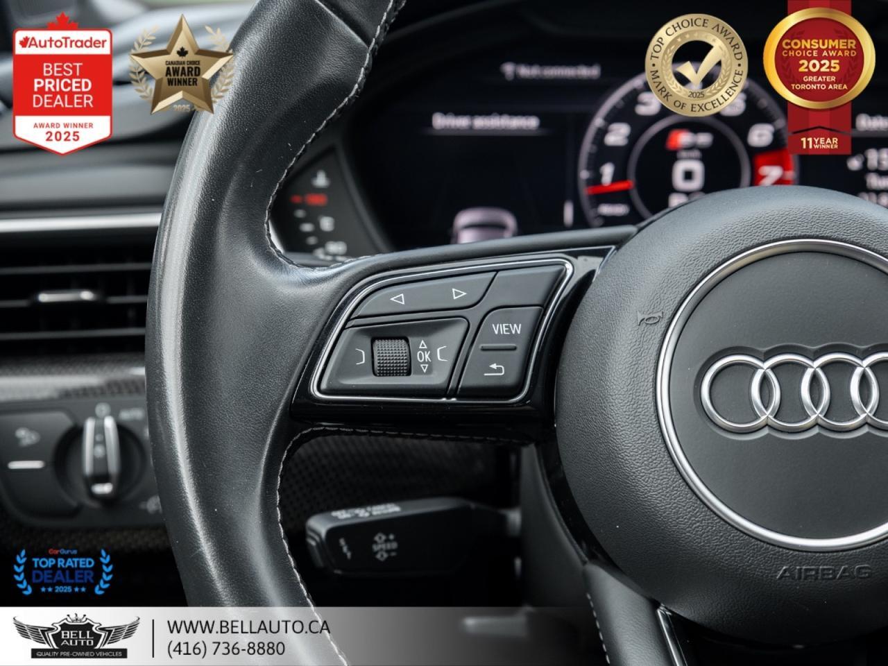 2018 Audi S5 Sportback Technik | NAVI | B.CAM | B&O | PANO | CRBNFBR | NOACCIDENT Toronto ON