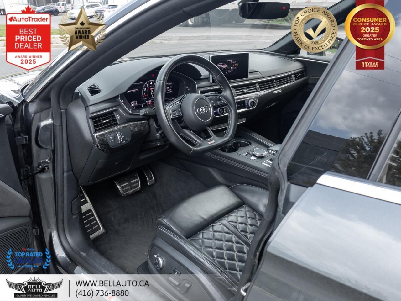 2018 Audi S5 Sportback Technik | NAVI | B.CAM | B&O | PANO | CRBNFBR | NOACCIDENT Toronto ON