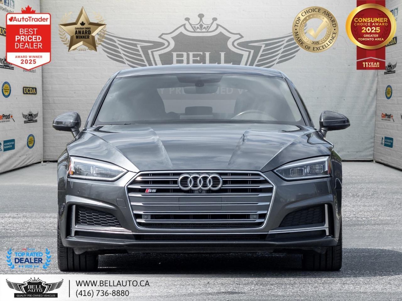 2018 Audi S5 Sportback Technik | NAVI | B.CAM | B&O | PANO | CRBNFBR | NOACCIDENT Toronto ON