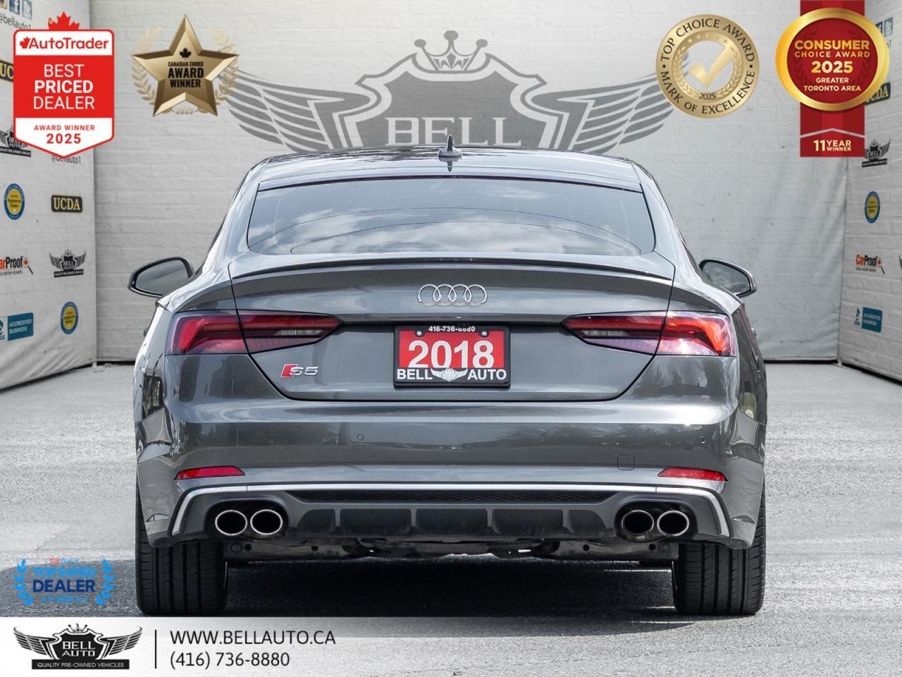 2018 Audi S5 Sportback Technik | NAVI | B.CAM | B&O | PANO | CRBNFBR | NOACCIDENT Toronto ON