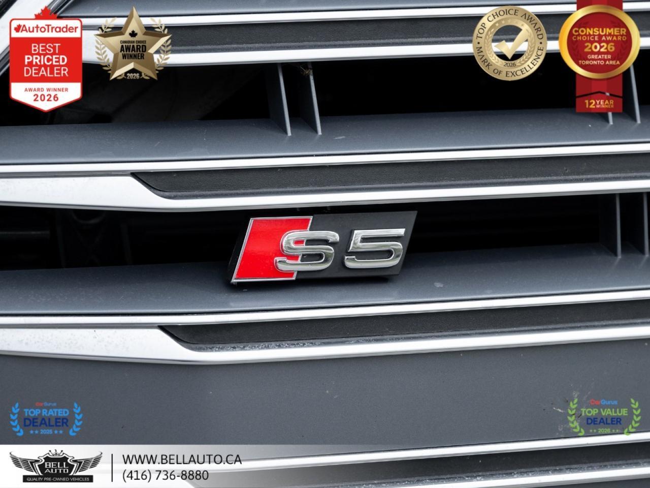 2018 Audi S5 Sportback Technik | NAVI | B.CAM | B&O | PANO | REDLTHR | NOACCIDENT Toronto ON