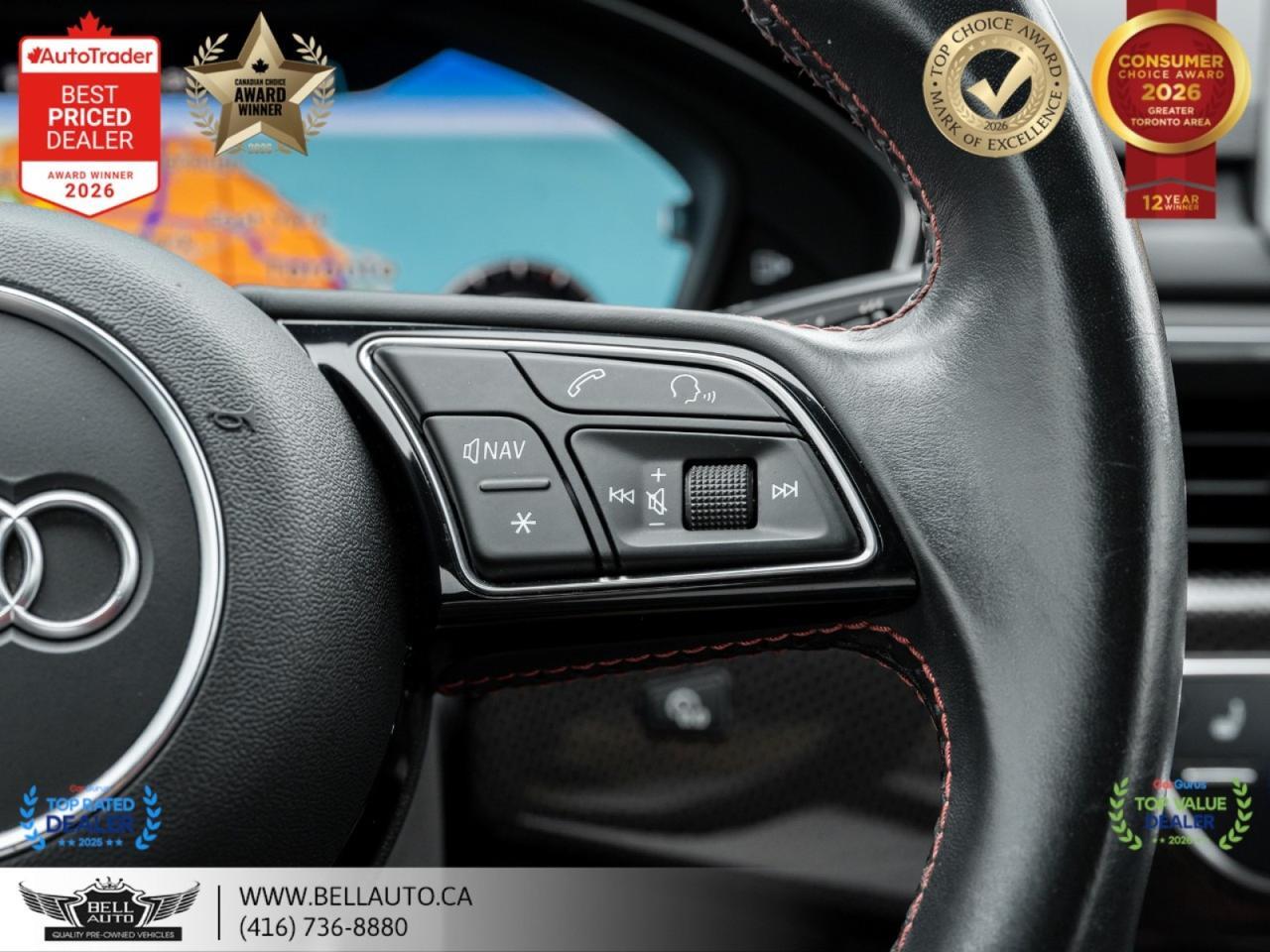 2018 Audi S5 Sportback Technik | NAVI | B.CAM | B&O | PANO | REDLTHR | NOACCIDENT Toronto ON