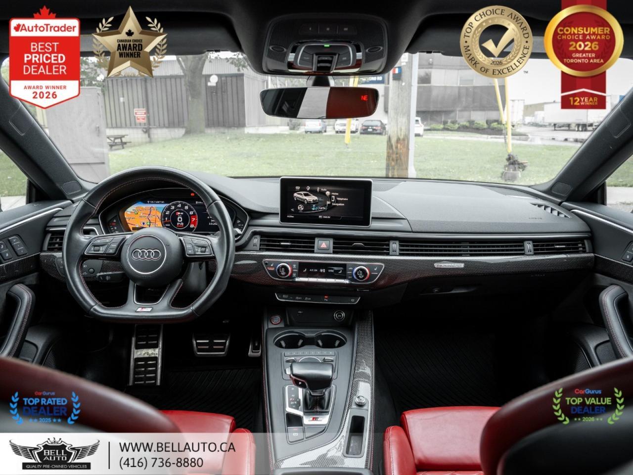 2018 Audi S5 Sportback Technik | NAVI | B.CAM | B&O | PANO | REDLTHR | NOACCIDENT Toronto ON